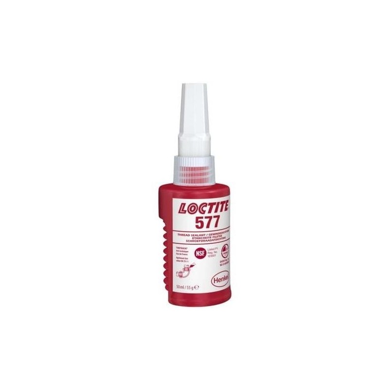 LOCTITE - LOCTITE 577 50ml.SELLADOR ROSCAS FUELLE