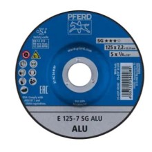 PFERD - DISCO DESBASTE E 125-7 SG ALUMINIO
