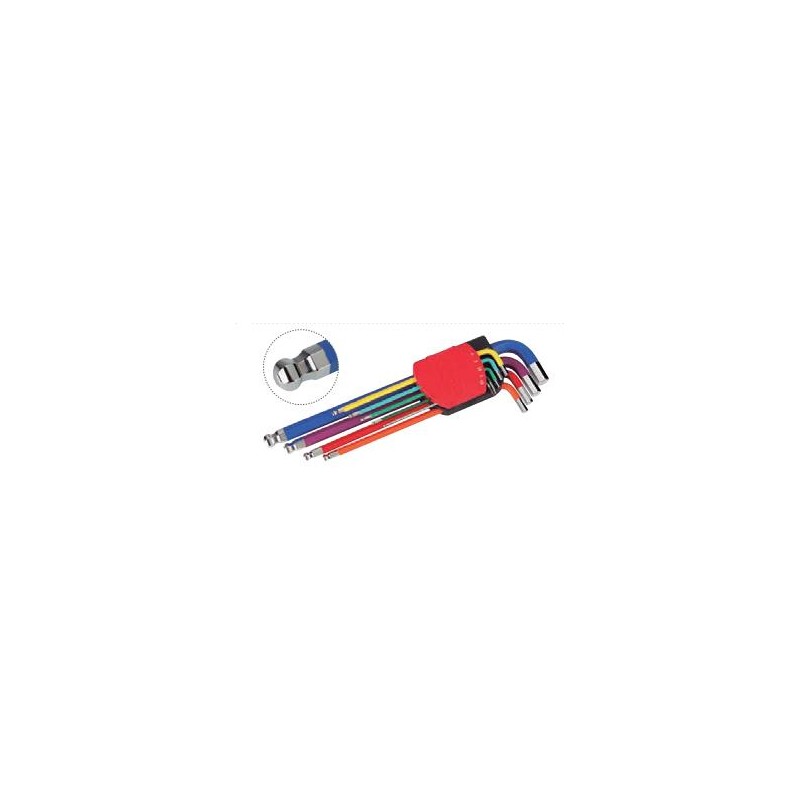 DOGHER - JGO. LLAVES ALLEN COLOR S/LARGA 1.5-10